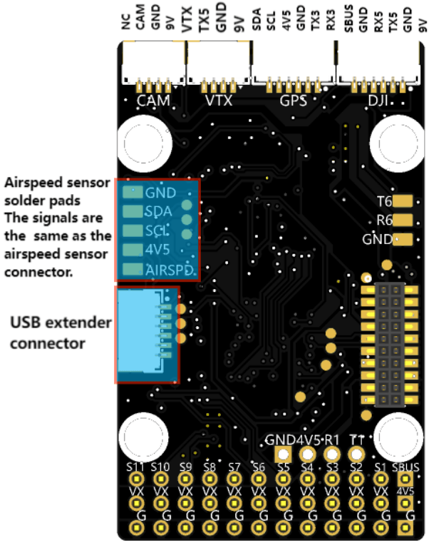 F405 Wing Flight Control F405 Wing Flight Control figure 03